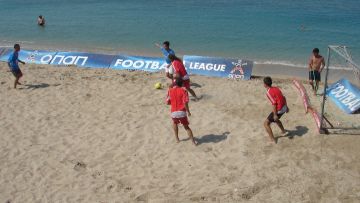 Μέχρι τις 10 Ιουνίου οι συμμετοχές στο τουρνουά beach soccer