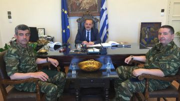 Τον δήμαρχο επισκέφθηκε ο διοικητής της ΑΣΔΕΝ