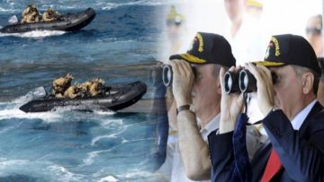 Άσκηση κατάληψης ελληνικής βραχονησίδας υπό το βλέμμα του Ερντογάν στο Αιγαίο!