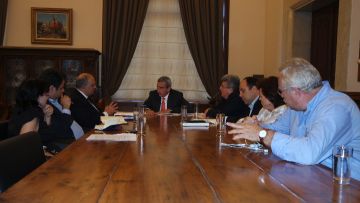 Συνεργασία Περιφερειάρχη με τον Αν. Υπουργό Πολιτισμού για τα έργα και τις δράσεις πολιτισμού στο Νότιο Αιγαίο