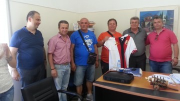 Συνάντηση του Φιλήμονα Ζαννετίδη με ομάδα επιχειρηματιών από την Αλβανία