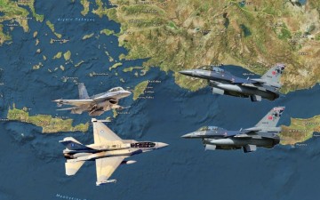 Νέες παραβιάσεις του ελληνικού εναέριου από 20 τουρκικά αεροσκάφη