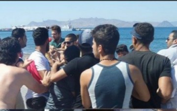 Συμπλοκή μεταξύ Σύριων και Αστυνομικών έξω από το ΑΤ Κω