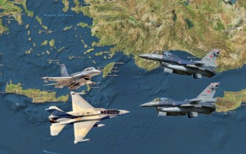 Συνεχίζονται οι τουρκικές υπερπτήσεις στο Αιγαίο