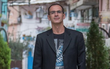 Ο Κώστας Κρομμύδας στην Πάτμο  για την παρουσίαση του καινούργιο του βιβλίου, Μη με Λησμόνει