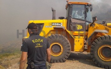 Ν. Σαντορινιός: «Χρωστάμε πολλά στις πυροσβεστικές δυνάμεις και στις εθελοντικές ομάδες της Ρόδου»