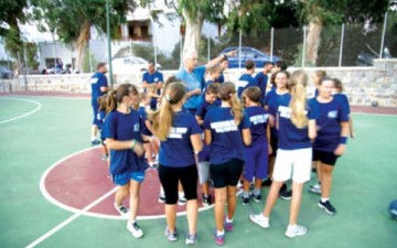 Ξεκίνησε το 3ο Patmos Basketball Camp