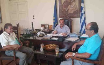 Συνάντηση του δημάρχου Ρόδου με την Δημοτική Κοινότητα Καλάθου