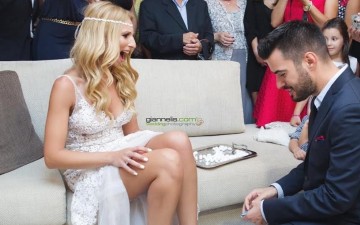 Στη Ρόδο ο Γιάννης Τσιμιτσέλης για τον γάμο του αδερφού του (φωτορεπορτάζ) 