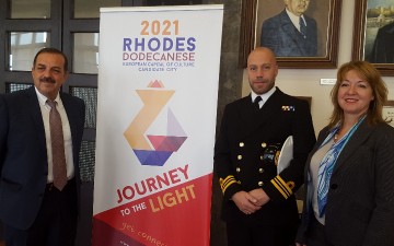 Φ. Χατζηδιάκος: «Καλοδεχούμενο όποιο πολεμικό πλοίο βρίσκεται στη Ρόδο για αναψυχή του πληρώματός του»