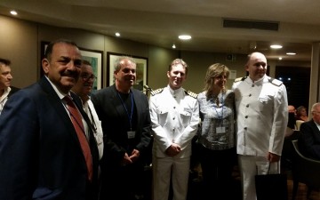 Επίσκεψη του Δημάρχου Ρόδου σε κρουαζιερόπλοιο της εταιρίας Wind Star Cruises
