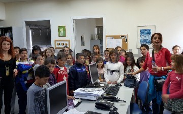 Το δημοτικό σχολείο Παστίδας επισκέφθηκε τη «Ροδιακή» μας