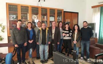Παρουσιάστηκαν οι συμβασιούχοι  υπάλληλοι πεντάμηνης θητείας  στο Επαρχείο