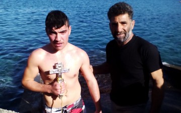 Πώς γιορτάστηκαν τα Θεοφάνια στην Κάμειρο Σκάλα (φωτορεπορτάζ)