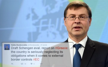 Με Grexit από τη Σένγκεν σε τρεις μήνες απειλεί η Κομισιόν αν δεν υπάρξει έλεγχος στα σύνορα