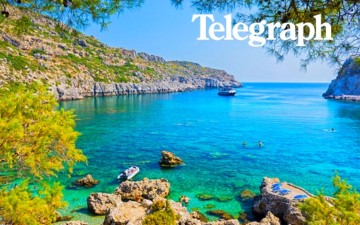 Telegraph: Η Ρόδος μέσα στα καλύτερα νησιά της Ευρώπης για οικογενειακές διακοπές