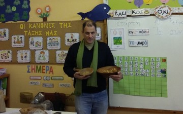 Η αλυσίδα της διατροφής  με απλά λόγια και παραδείγματα στο Δημοτικό Σχολείο Σκάλας Πάτμου 