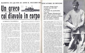 O Συμιακός δύτης που βούτηξε σε βάθος 88 μέτρων στην Κάρπαθο για να βοηθήσει ένα ιταλικό θωρηκτό