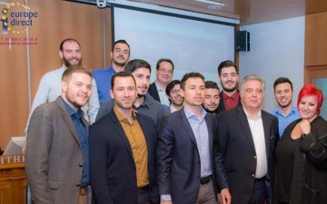 Ο Βασίλης Υψηλάντης στο 4ο Debate για τη Νεανική Επιχειρηματικότητα