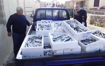 Μισό τόνο ψάρια προσέφερε σε Ροδίτες ο Τσετίν Καραοσμάν