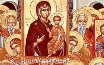 Η λιτάνευση των ιερών εικόνων στη Ρόδο την Κυριακή της Ορθοδοξίας