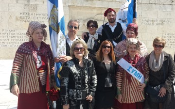 Στις εορταστικές εκδηλώσεις για την  Ενσωμάτωση της Δωδεκανήσου η Μαρία Αγγέλου
