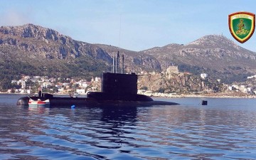 Στο Καστελλόριζο τα υποβρύχια «Αμφιτρίτη» και «Τρίτων» του Ελληνικού Στόλου