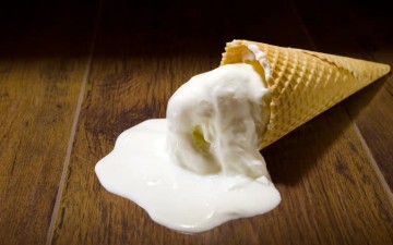 Κίνδυνος δηλητηρίασης  αν το παγωτό έχει λιώσει και ξαναπαγώσει