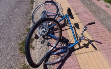 Σύγκρουση ποδηλάτου με μηχανάκι στο Ζηπάρι