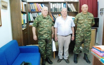 Ο Διοικητής της ΑΣΔΕΝ στο Αγαθονήσι