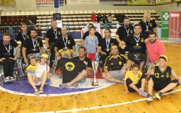 Έφερε γούρι στον Άρη ο Ιωαννίδης και κέρδισε το πρώτο του πρωτάθλημα στο μπάσκετ με καρότσι!