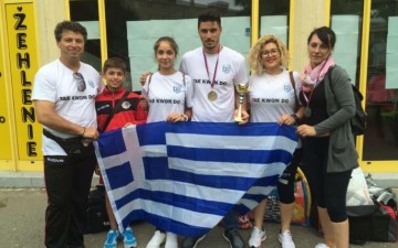 Με χρυσό μετάλλιο επέστρεψε ο Γιώργος Μπαραχάνος από το 4ο διεθνές πρωτάθλημα Tae Kwon Do στη Σλοβακία