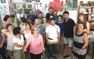 Καραγκούνης και Τσιάρτας στο κέντρο “Ελπίδα” χθες