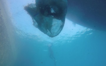 Καθαρίστηκε ο βυθός στο λιμάνι της Πάτμου