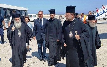 Στην Ρόδο βρίσκεται από χθες ο Πατριάρχης των Ιεροσολύμων