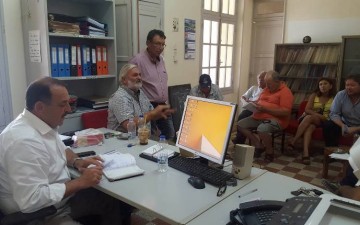 Επίσκεψη και αυτοψίες του Δημάρχου Ρόδου Φ. Χατζηδιάκου στη Δημοτική Ενότητα Αρχαγγέλου