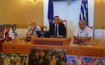 Λάτρης της Ρόδου ο Ρώσος  ζωγράφος Michael Gardubey