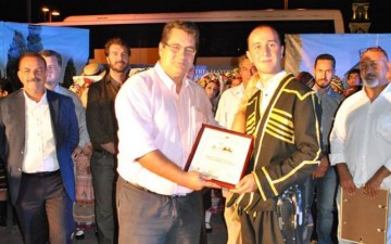 Στην τελετή λήξης του επιτυχημένου 34ου Πολιτιστικού Φεστιβάλ «Ιαλύσια 2016» ο Χ. Κόκκινος