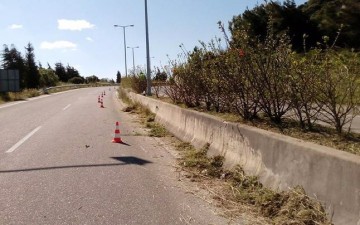 Έργα συντήρησης της Εθνικής Οδού Ρόδου -Λίνδου έως την είσοδο οικισμού Αρχαγγέλου