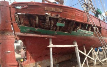 Ναυάγησε ιστορικό πλοίο στη Νίσυρο