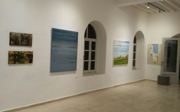 Η έκθεση του Μανώλη Πέντε στο πολιτιστικό κέντρο Πάτμου