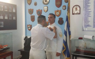 Τιμήθηκε αρχικελευστής του Λιμεναρχείου Ρόδου