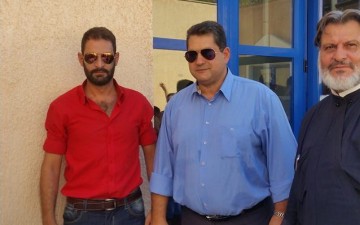 Στις σχολικές μονάδες  Λάρδου, Πυλώνας και Λίνδου την πρώτη μέρα έναρξης των μαθημάτων ο κ. Χ. Κόκκινος 