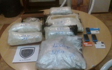 Πέντε στο εδώλιο για την  υπόθεση με τα 6,2 κιλά χασίς