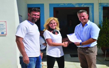 Ιατρικές εξετάσεις και ενημέρωση από την ομάδα Αιγαίου στους Λειψούς