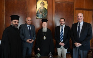 Επίσκεψη του Γενικού Γραμματέα Απόδημου Ελληνισμού κ. Μιχάλη Κόκκινου στο Οικουμενικό Πατριαρχείο