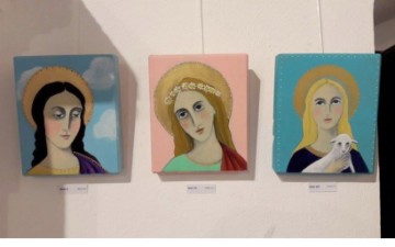 «Οι Παναγίες»  της ζωγράφου MAUD GUTERSTAM