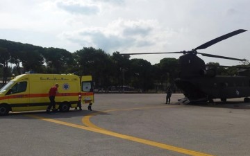 Ρόδος: Έγκυος με επιπλοκές διεκομίσθη από την αεροπορία στρατού επειγόντως στο Ηράκλειο