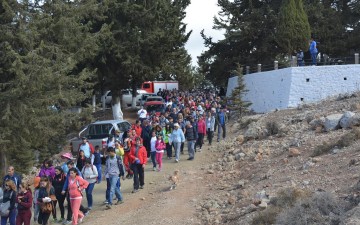 Ξεπέρασε κάθε προσδοκία η συμμετοχή στην πεζοπορία σε Κυμισάλα και Βασιλικό
