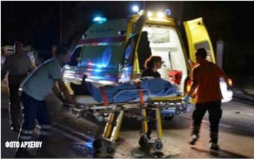 Σε κρίσιμη κατάσταση νοσηλεύεται νεαρός οδηγός δικύκλου